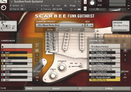 Scarbee Funk Guitar Kontakt